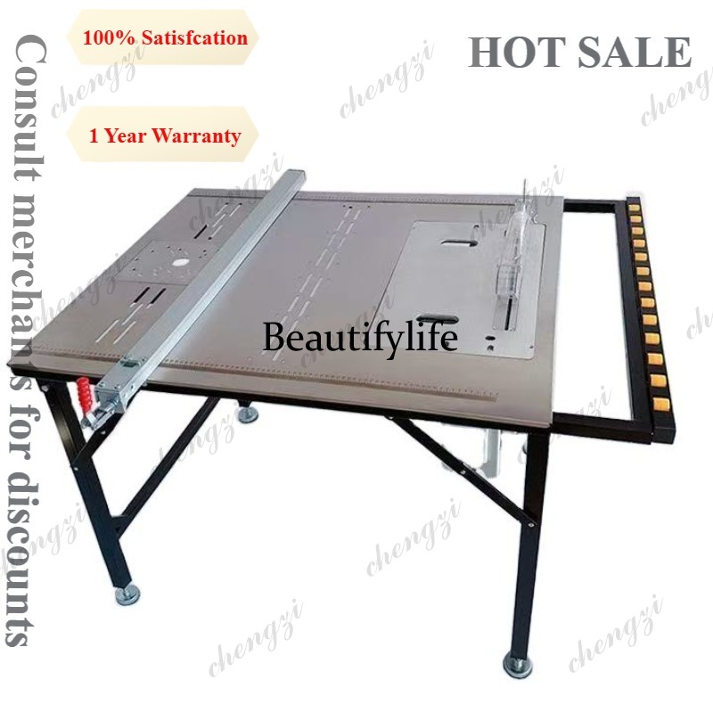 Workbench Woodworking - A81 Bezpyłowa, zintegrowana piła stołowa dla