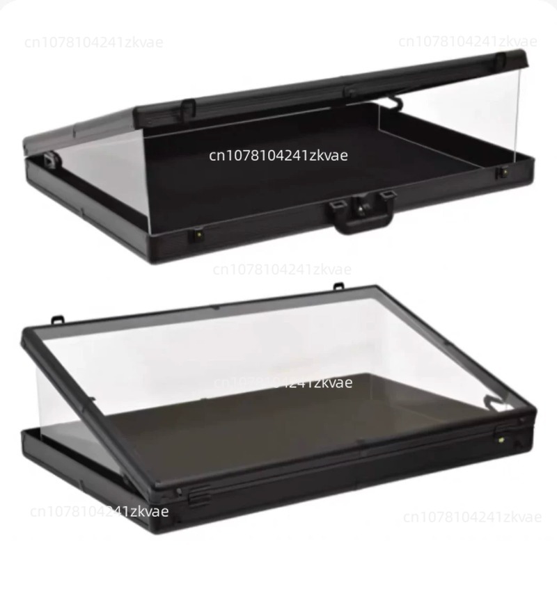 Woodworking Supplier - Srebrny Aluminiowy Akrylowy Przezroczysty Stojak Ekspozycyjny