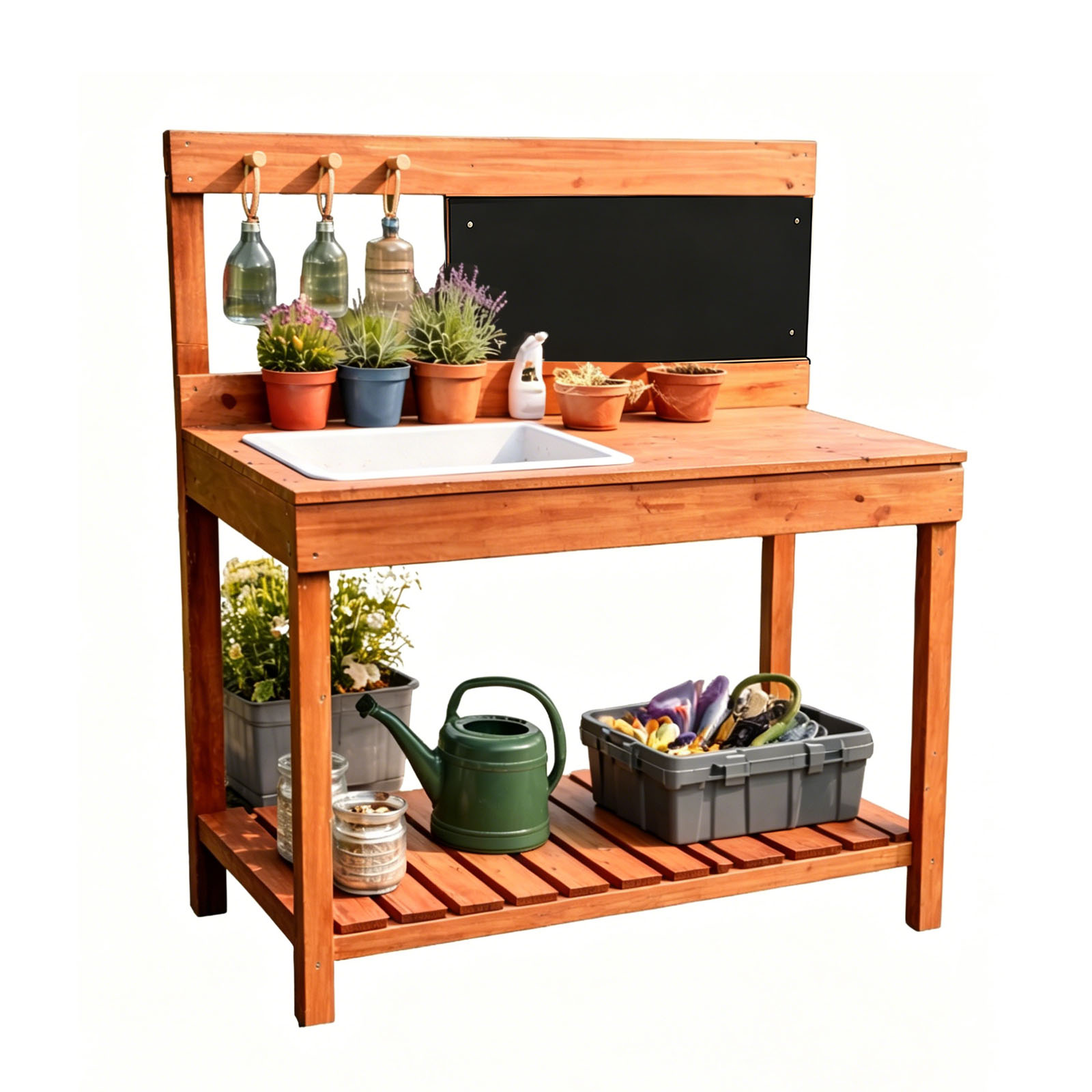 Workbench Woodworking - Drewniane stołki do sadzenia dla dzieci,