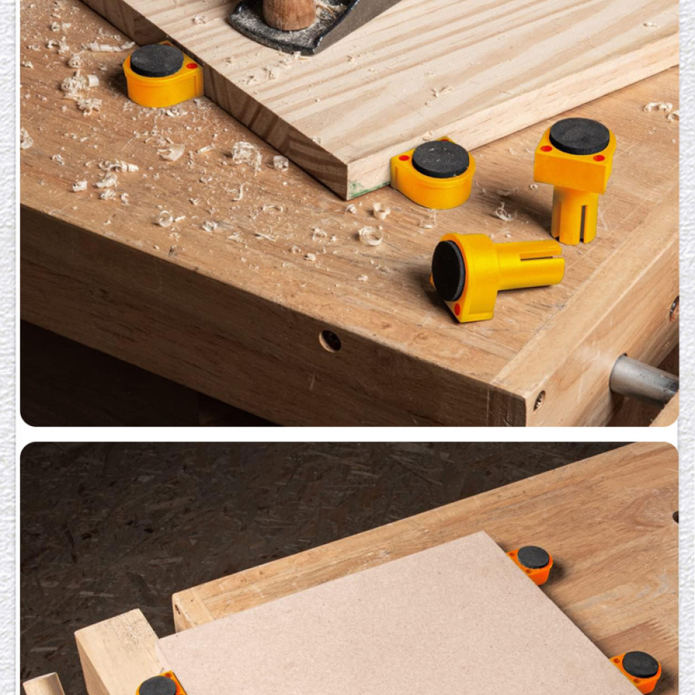 Woodworking Workshop Layout - 20mm 19mm Nylonowe zaciski stołowe do