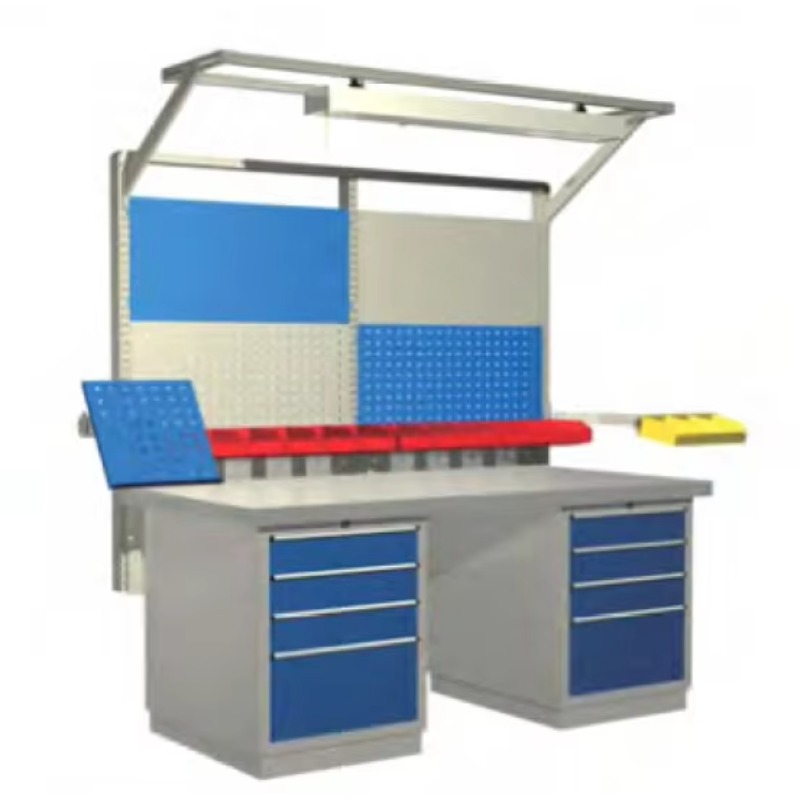Workbench Woodworking - Regulowany antystatyczny stół warsztatowy do fabryk,
