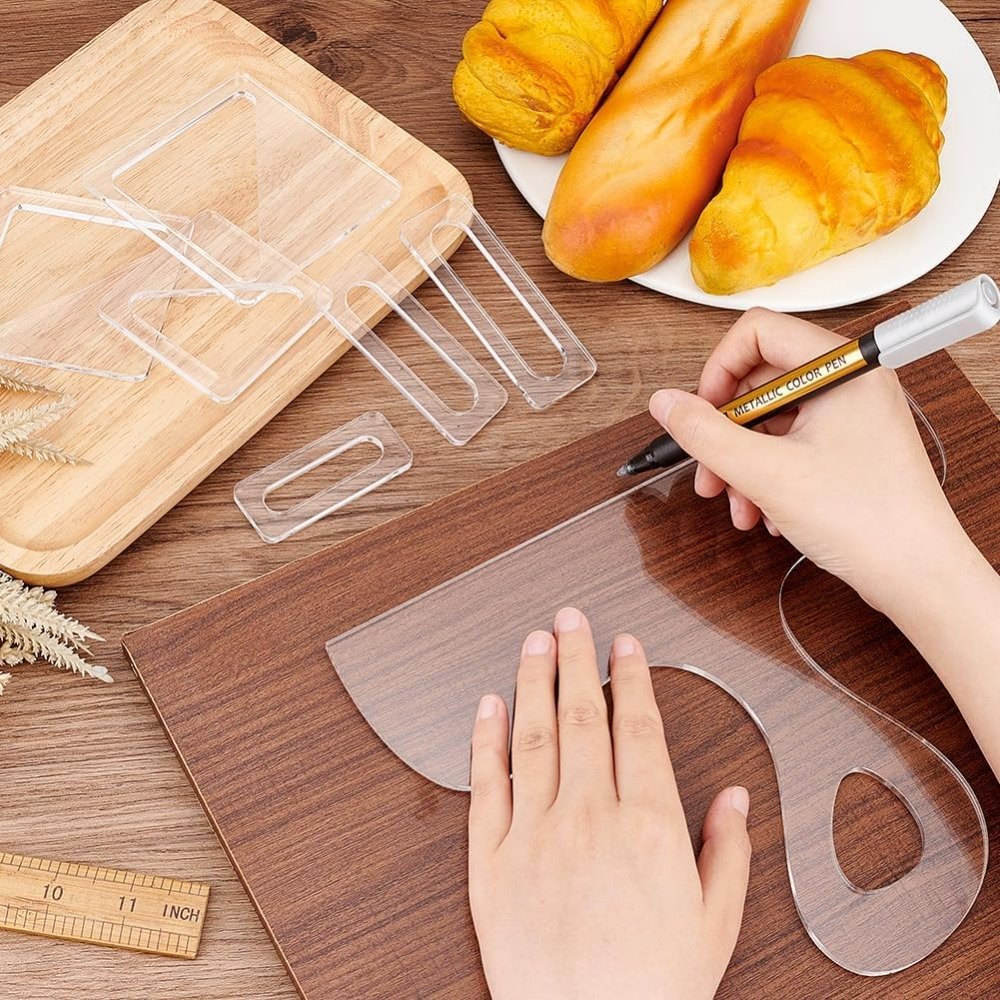 7 szt. Szablonów do charcuteri – Woodworking Boards recenzja i cena
