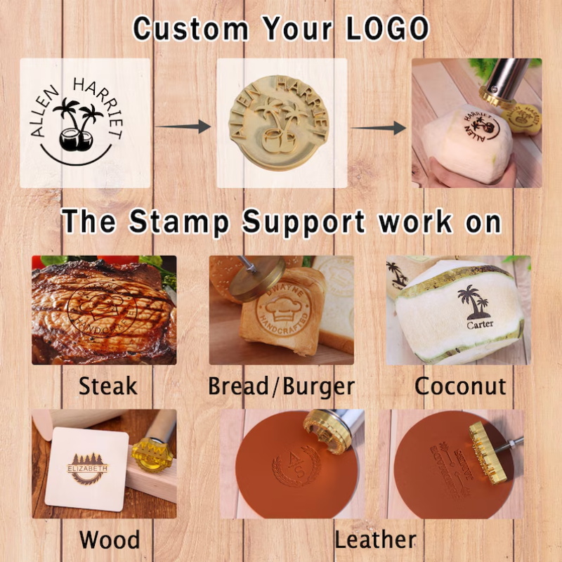 Spersonalizowany Stempel do Br – Woodworking Logo Design Free recenzja i cena
