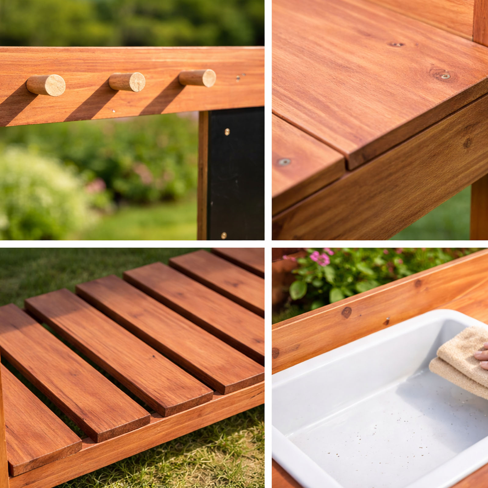 Drewniane stołki do sadzenia d – Workbench Woodworking recenzja i cena