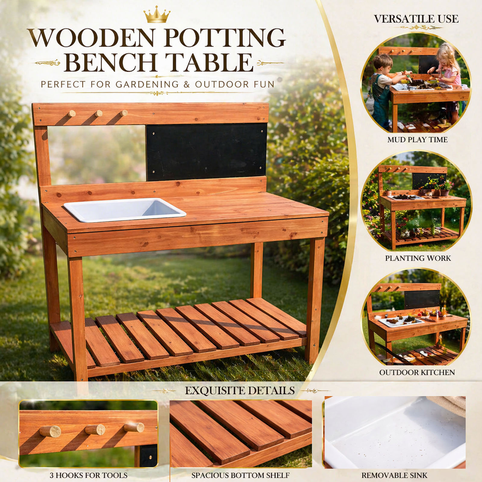 Drewniane stołki do sadzenia d – Workbench Woodworking recenzja i cena