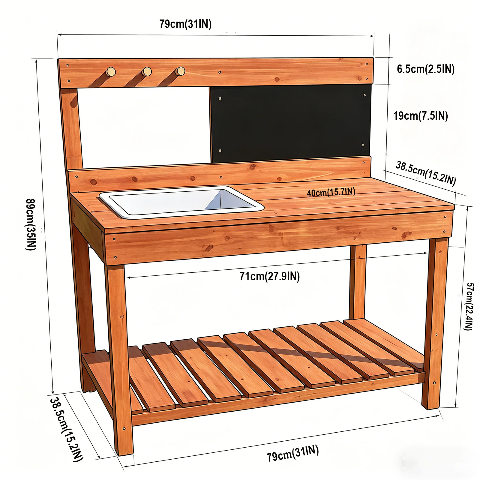Drewniane stołki do sadzenia d – Workbench Woodworking recenzja i cena
