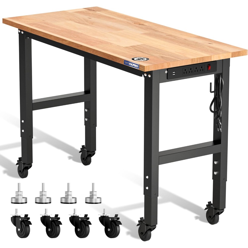 Stół warsztatowy do garażu, re – Workbench Woodworking recenzja i cena