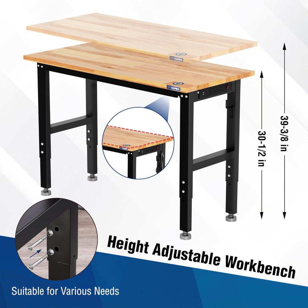 Stół warsztatowy do garażu, re – Workbench Woodworking recenzja i cena