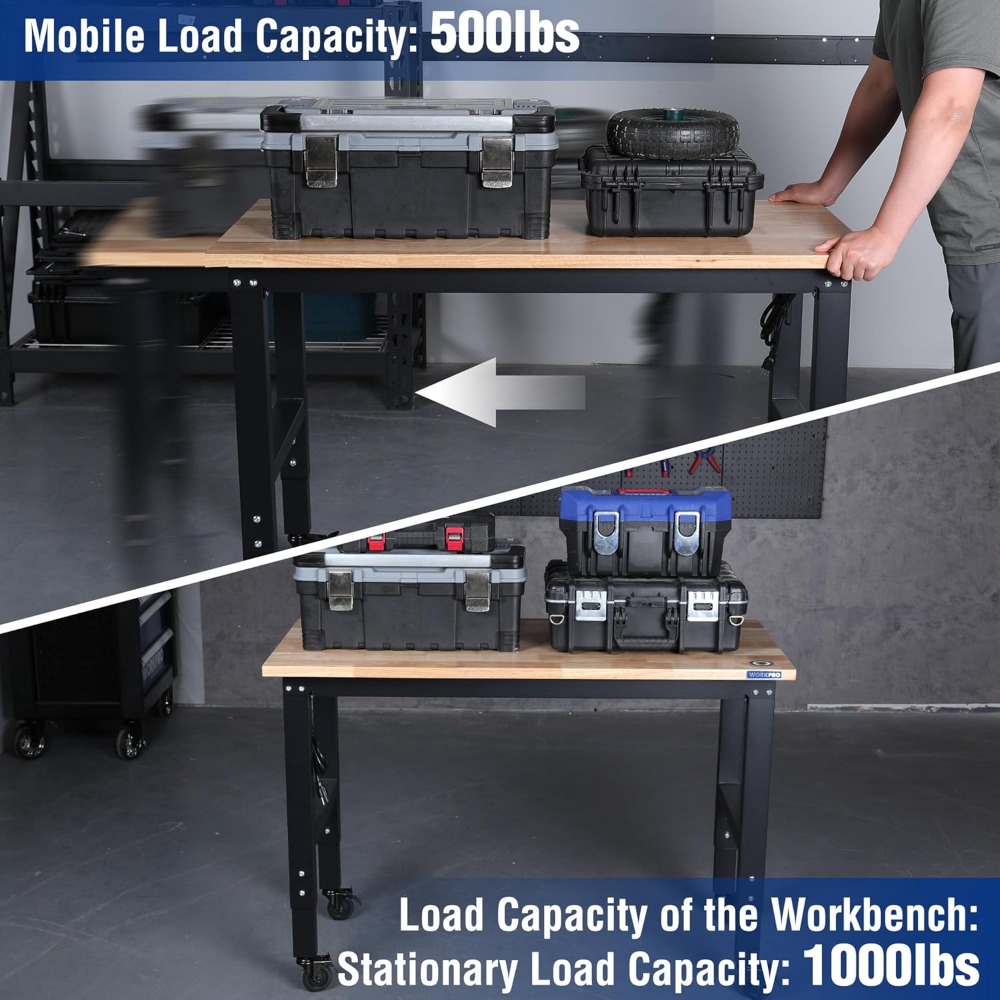 Stół warsztatowy do garażu, re – Workbench Woodworking recenzja i cena