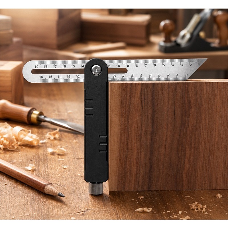 Regulowany kątomierz stolarski – Woodworking Workshop Layout recenzja i cena